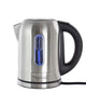 New MegaChef Stainless Steel Electric Tea Kettle, 1.7 Liter (Silver) - Kidsy