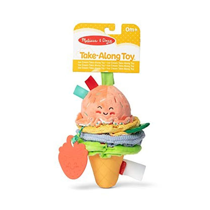 New Melissa & Doug Ice Cream Take - Along Clip - On Infant Toy - Kidsy