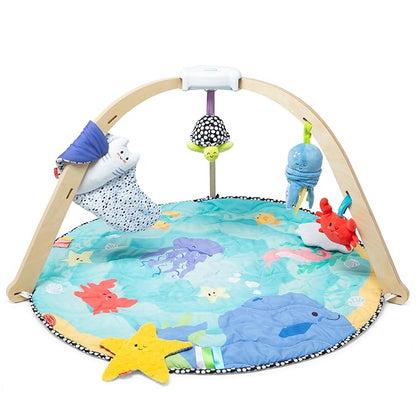 New Melissa & Doug Ocean Wooden Baby Play Gym - Kidsy