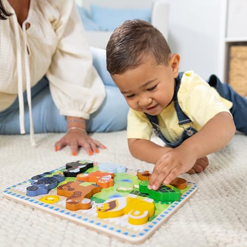 New Melissa & Doug Pets Wooden Chunky Puzzle 8 - Piece Learning Toy - Kidsy