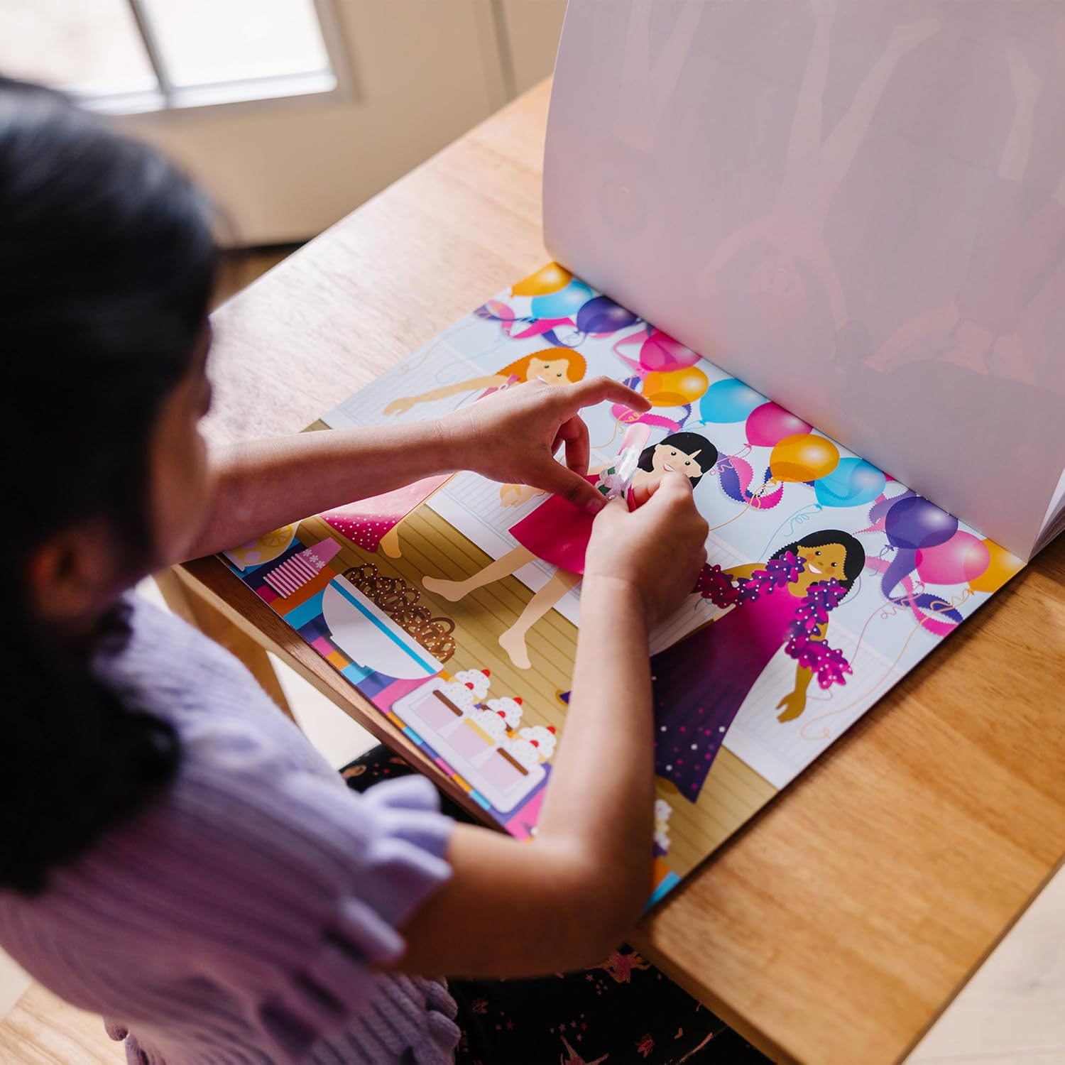 New Melissa & Doug Reusable Sticker Pad Dress - Up - Kidsy