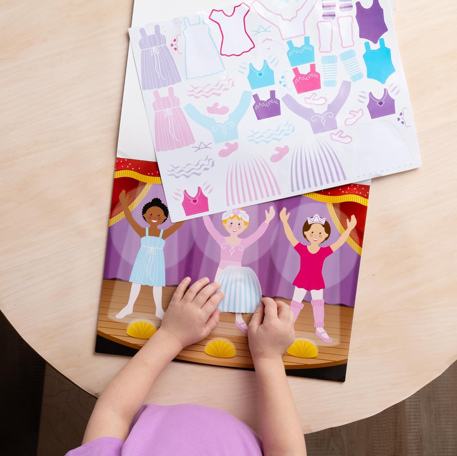 New Melissa & Doug Reusable Sticker Pad Dress - Up - Kidsy