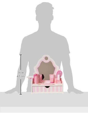 New Melissa & Doug Wooden Beauty Salon Play Set (18 Pieces) - Kidsy