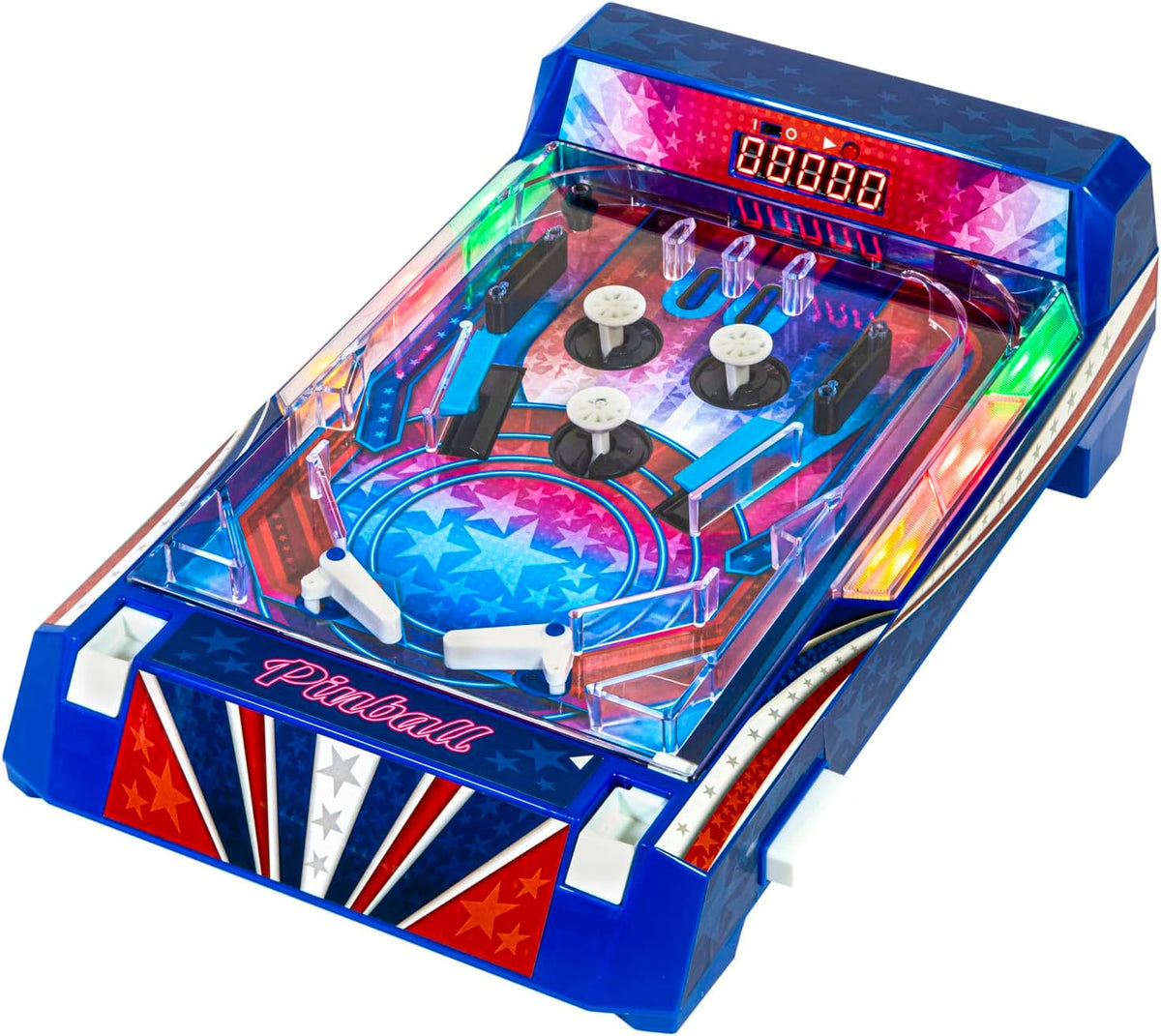 New Merchant Ambassador Retro Arcade Electronic Pinball Tabletop Game - Kidsy