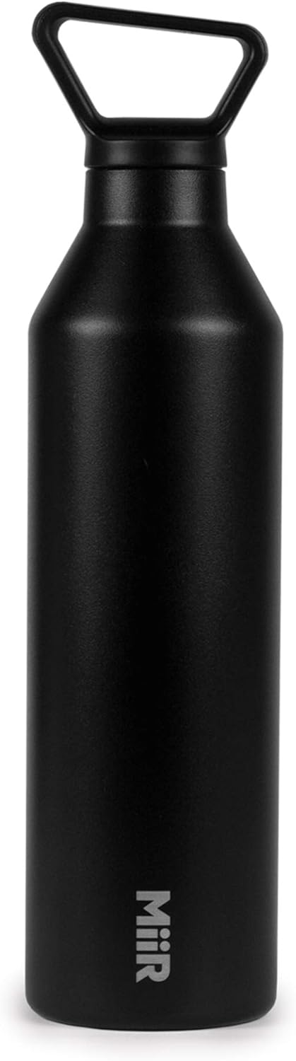 New MiiR Insulated Water Bottle - 23 Oz (Black) - Kidsy