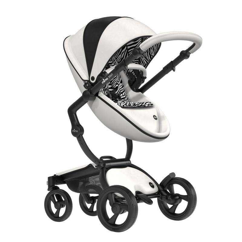 New Mima Xari 4G Complete Stroller (Limited Edition New York Zebra) - Kidsy