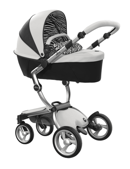 New Mima Xari 4G Complete Stroller (Limited Edition New York Zebra - Silver Chassis) - Kidsy