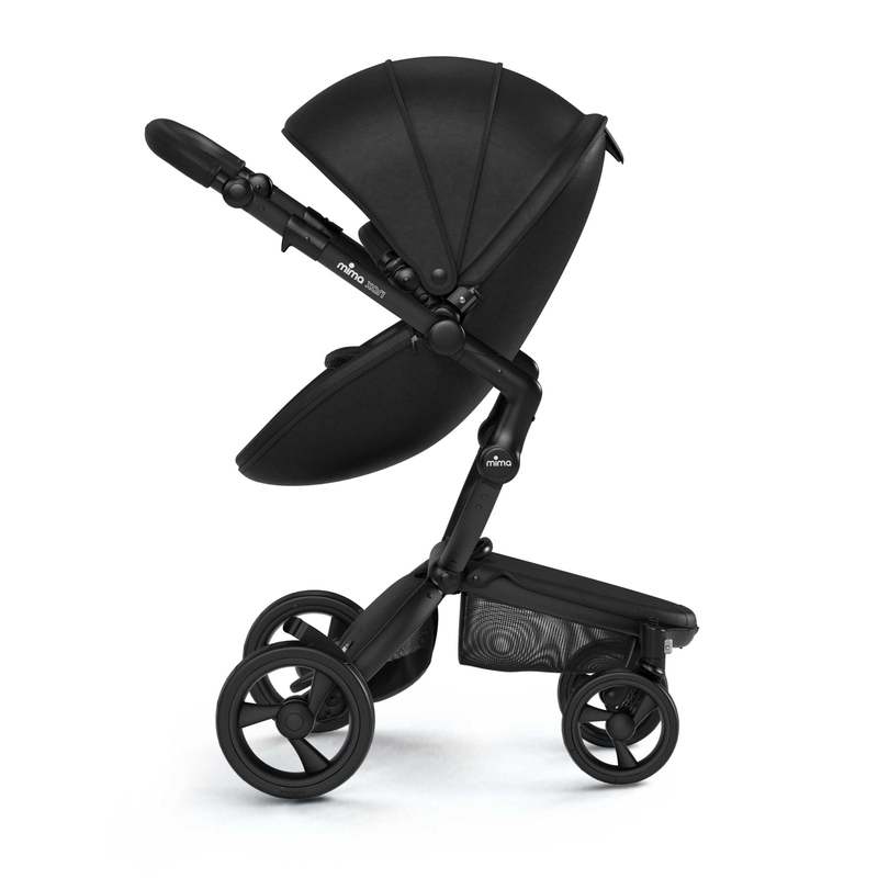 New Mima® Xari Stroller (Black / Black / Black) - Kidsy