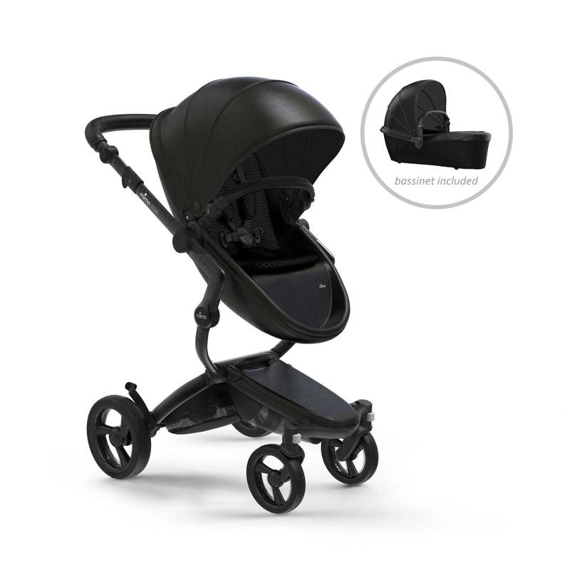 New Mima® Xari Stroller (Black / Black / Black) - Kidsy
