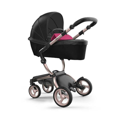 New Mima® Xari Stroller (Rose Gold / Black / Hot Magenta) - Kidsy
