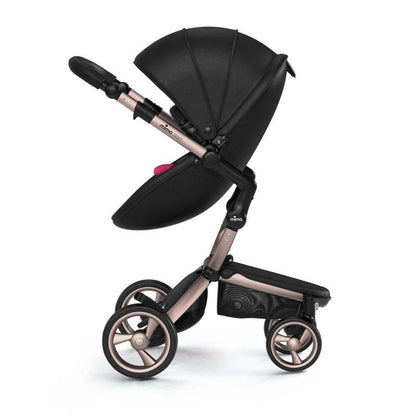 New Mima® Xari Stroller (Rose Gold / Black / Hot Magenta) - Kidsy