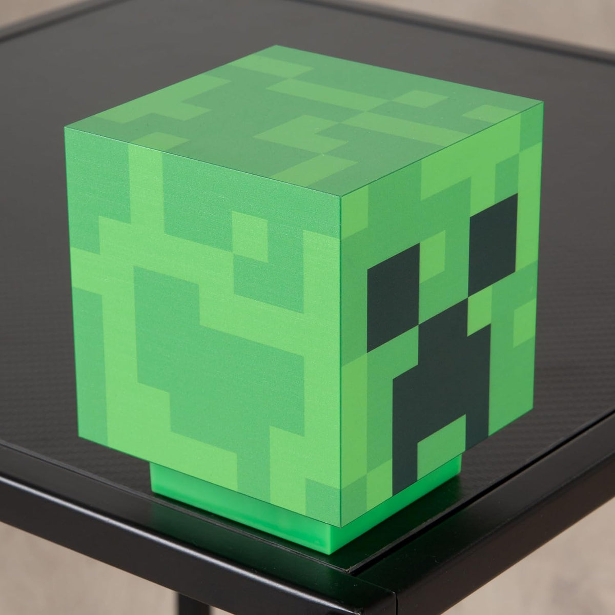 New Minecraft Creeper LED Night Lamp 4 - Inch (Green) - Kidsy