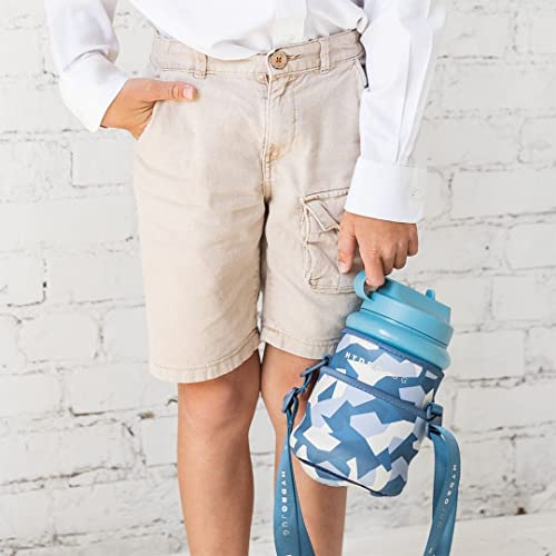 New Mini Camo Sleeve Blue Camo - Kidsy