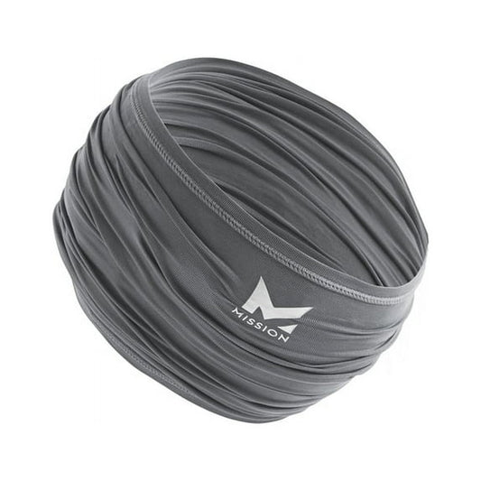 New MISSION Multicool Neck Gaiter Face Mask (Charcoal) - Kidsy