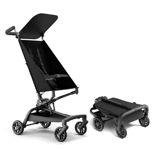 New Mompush Jeto Lightweight Travel Stroller (Black) - Kidsy