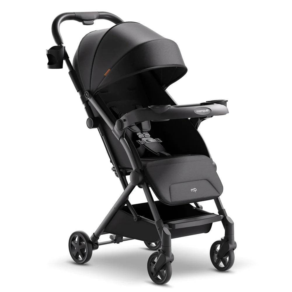 New Mompush Lithe V4 Lightweight Travel Stroller (Black) - Kidsy