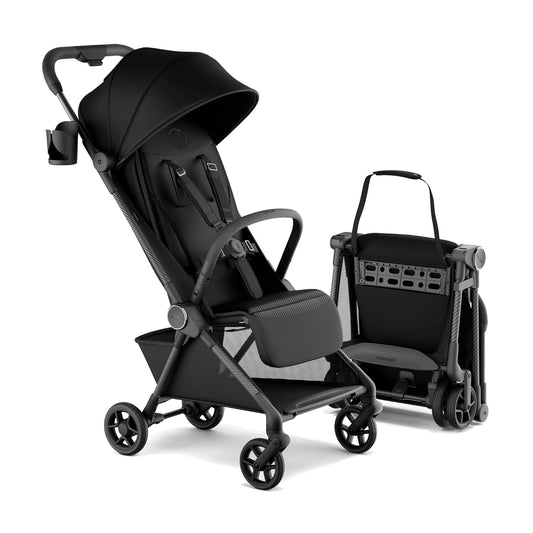 New Mompush Nexis Carbon Travel Stroller (Black) - Kidsy
