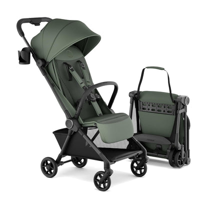 New Mompush Nexis Carbon Travel Stroller Ultra - Lightweight Compact (Forest) - Kidsy