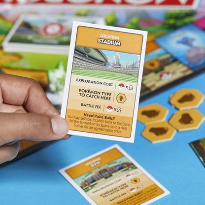 New Monopoly Pokémon Edition Board Game - Kidsy
