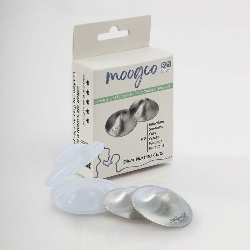 New MOOGCO Silver Nursing Cups 925k Silver - Kidsy
