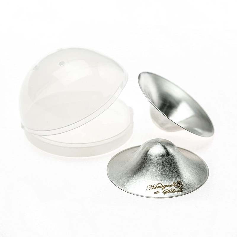 New MOOGCO Silver Nursing Cups 925k Silver - Kidsy