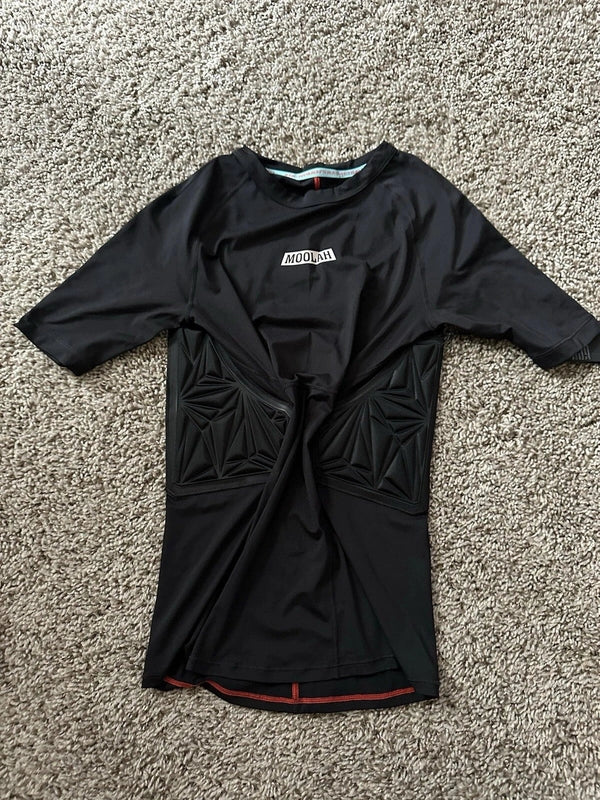 New Moolah Kicks Women's Padded Compression Shirt (Black) - Kidsy