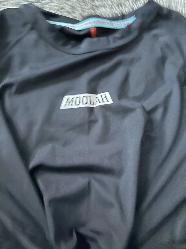 New Moolah Kicks Women's Padded Compression Shirt (Black) - Kidsy