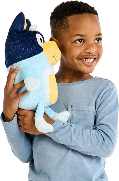 New Moose Toys Bluey Talking Bandit Plush Toy (Bandit) - Kidsy