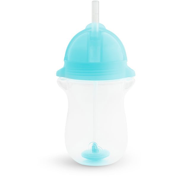 New Munchkin Any Angle™ Click Lock Weighted Straw Cup (Blue) - Kidsy