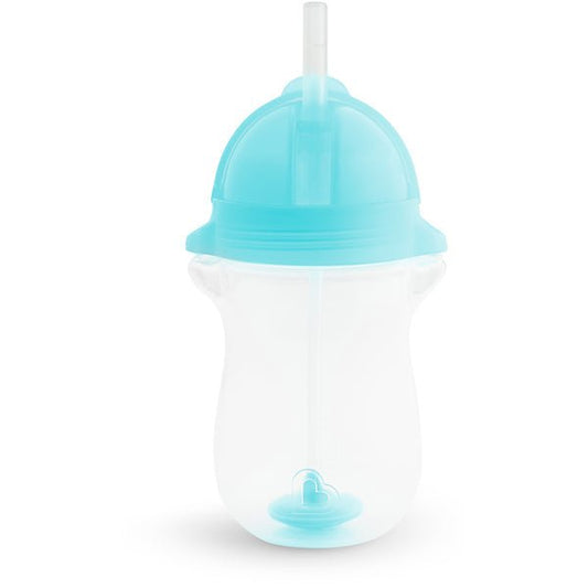 New Munchkin Any Angle™ Click Lock Weighted Straw Cup (Blue) - Kidsy