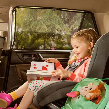 New Munchkin Brica Magnetic Sun Shade (Black) - Kidsy