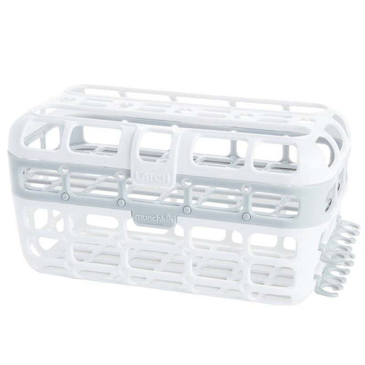 New Munchkin High Capacity Dishwasher Basket (Gray) - Kidsy