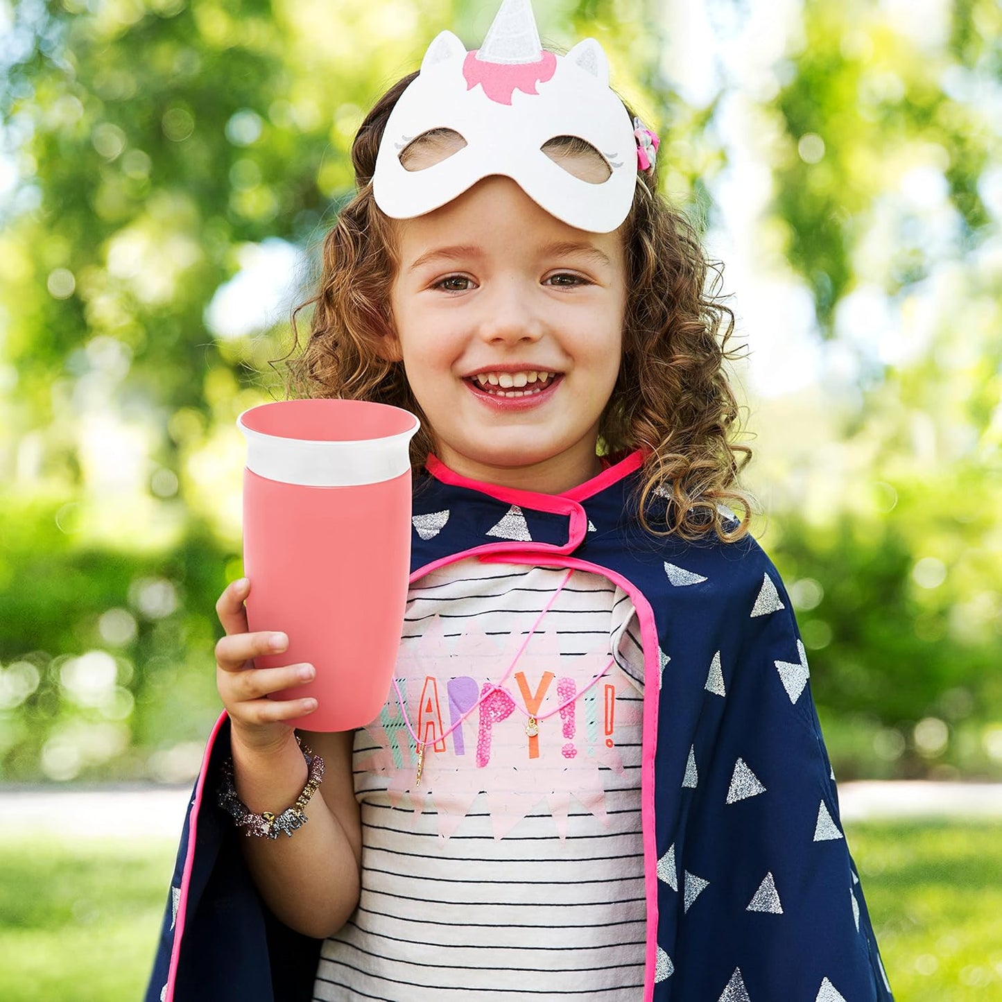 New Munchkin Miracle 360 Sippy Cup 10oz 2 Pack (Pink/Purple) - Kidsy