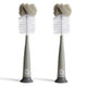 New Munchkin® Sponge™ Bottle Brush, Modern Design (2 Pack, Grey) - Kidsy