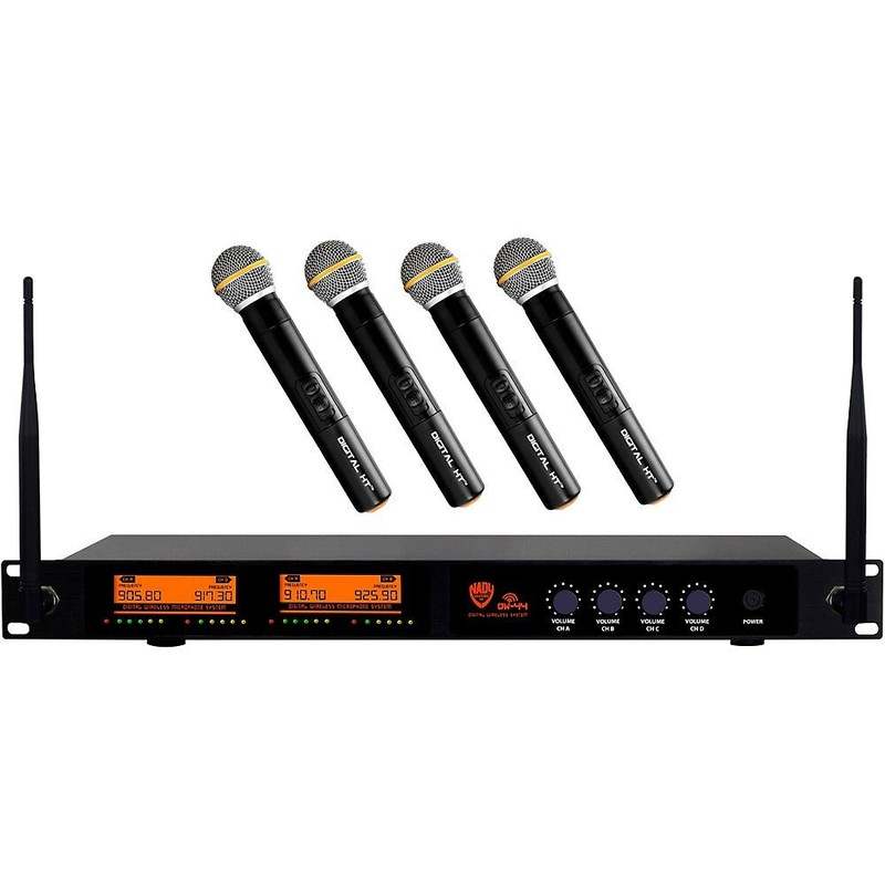New Nady Digital Wireless Handheld Microphone System with DW - 44 Receiver - Kidsy