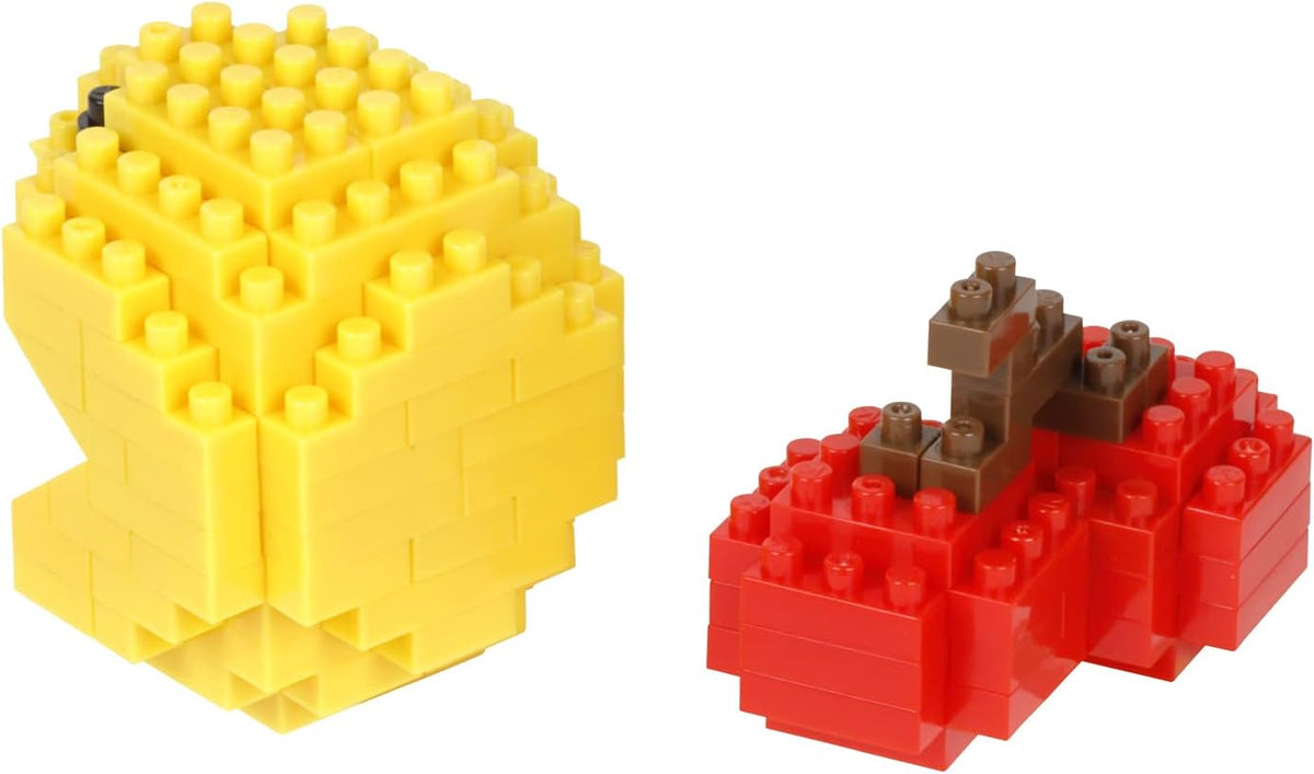 New nanoblock - PAC - Man - PAC - Man & Cherry, Character Collection Series Building Kit - Kidsy