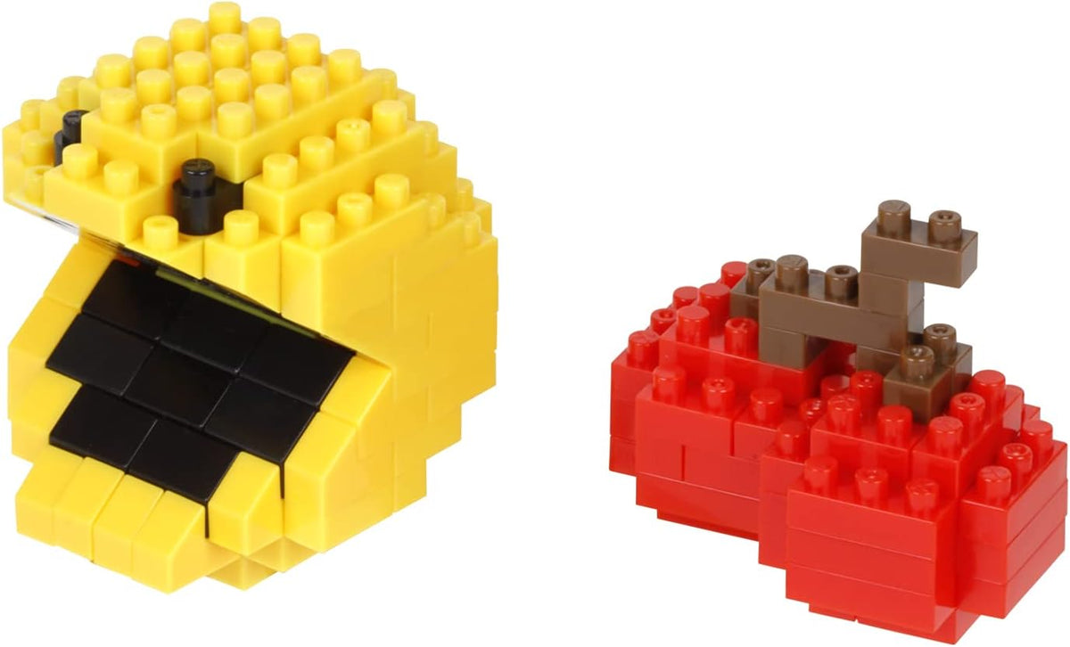 New nanoblock - PAC - Man - PAC - Man & Cherry, Character Collection Series Building Kit - Kidsy