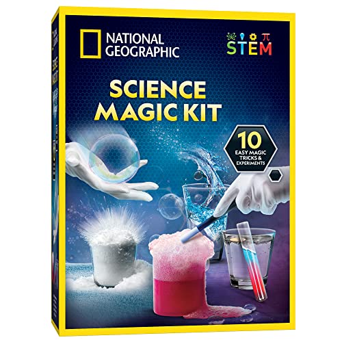 New National Geographic Magic Science Kit STEM Toy Set