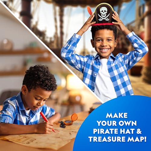 New National Geographic Pirate Adventure Activity Kit STEM Toy Set - Kidsy