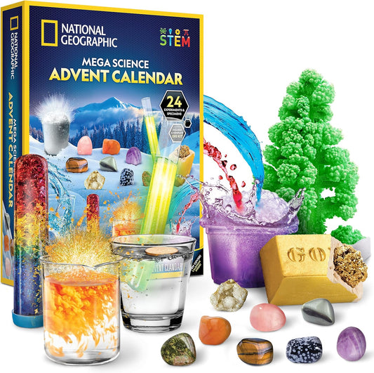 New National Geographic Science and Rock Collection Advent Calendar - Kidsy