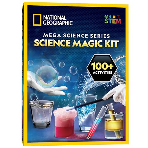 New National Geographic Science Magic Kit 100+ Experiments & Tricks