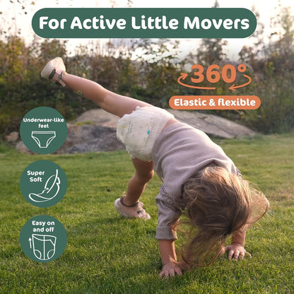 New Naty FreeMovers Pull Up Training Pants Size 8 (45 Count) - Kidsy