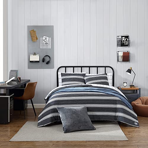 New Nautica Craver Black King Comforter - Sham Set - Kidsy