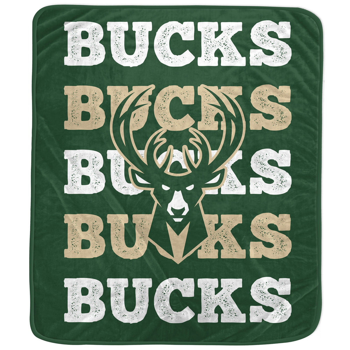 New NBA Milwaukee Bucks Repeat Refresh Ultra Soft Blanket - Kidsy
