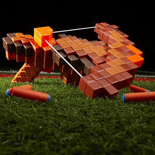 New Nerf Minecraft Pillager's Crossbow Dart Blaster - Kidsy