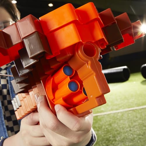 New Nerf Minecraft Pillager's Crossbow Dart Blaster - Kidsy