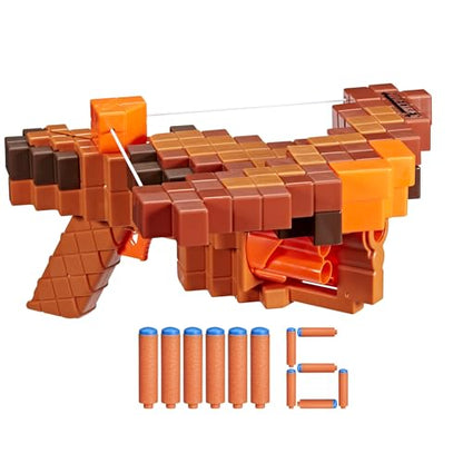 New Nerf Minecraft Pillager's Crossbow Dart Blaster - Kidsy