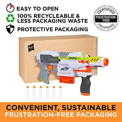 New Nerf Modulus Stryfe Motorized 6 Dart Blaster Toy - Kidsy