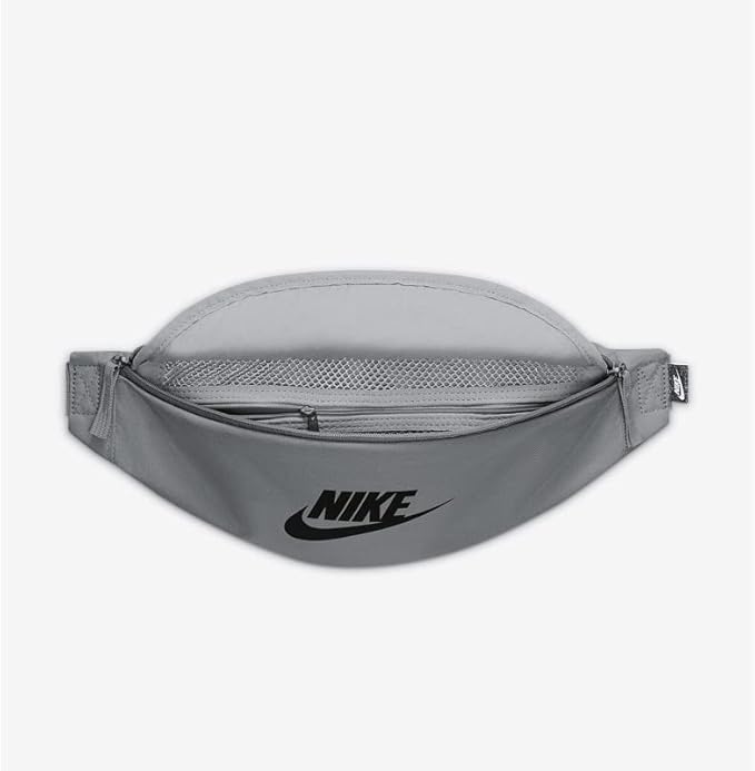 New Nike Heritage Waist Pack (Wolf Grey/Black) - Kidsy