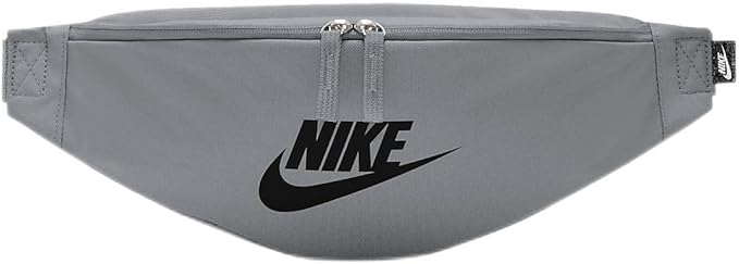 New Nike Heritage Waist Pack (Wolf Grey/Black) - Kidsy